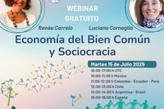 Radar: Webinar Gratuito: Economía del bien común y Sociocracia