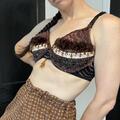 Selling with online payment: Brown Bellydance Top