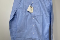 Selling with online payment: [EU] NWT Suitsupply light blue selvedge chambray shirt, size S