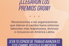 Radar: Premios Grow a la diversidad, equidad e inclusión