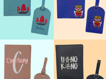  : Passport Cover & Luggage Tag Set