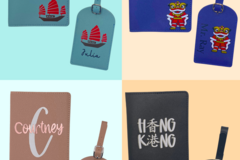  : Passport Cover & Luggage Tag Set