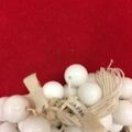 Bulk Lots: 25 lbs--Vintage Japanese Glass Chalkwhite Beads--12mm $4.00 lb