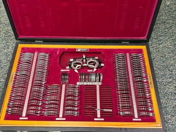 Selling with online payment: Marco Full Diameter Trial Lens Set with trial frame and JCC
