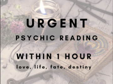 Selling: URGENT AUDIO READING WITHIN 1 HOUR