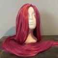 Selling with online payment: Pink 42" Long Wig