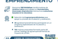 Radar: Concurso "Agrobioemprendimiento de Impacto LATAM 2025