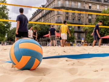 Actualité: Jouez au beach-volley à Paris