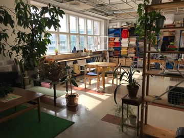 Coworking space: Jaettu työhuone Vallilassa