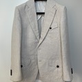 Selling with online payment: [EU] Suitsupply Jort stone linen safari jacket, size 36R