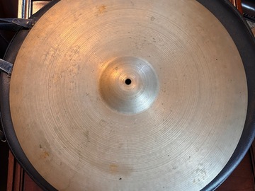Selling with online payment: Vintage Zildjian 1950s A 22"