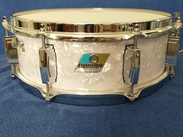 VIP Member: Ludwig 5x14 Vistalite Snare, Wrapped Pearl, Imperial Lugs 