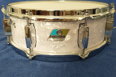 VIP Member: Ludwig 5x14 Vistalite Snare, Wrapped Pearl, Imperial Lugs 