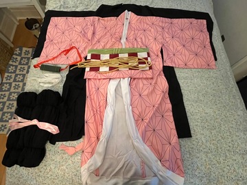 Selling with online payment: Demon Slayer Nezuko Kamado miccostumes cosplay XL