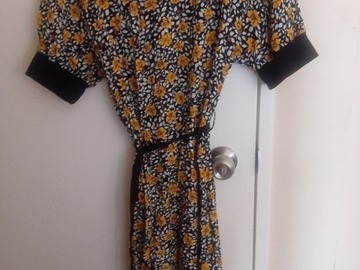 Selling: KATE SYLVESTER BLACK and YELLOW DRESS