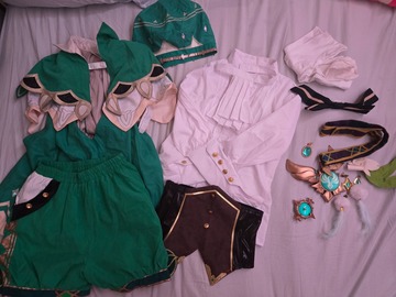 Selling with online payment: DokiDoki SR Genshin Impact Venti Cosplay
