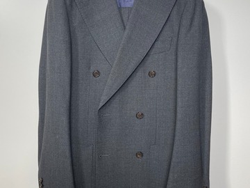 Selling with online payment: [EU] Suitsupply charcoal fresco db suit, size 36R