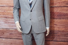 Selling with online payment: Suitsupply 38R US/48R EU Vitale Barberis Canonico Woollen Flannel