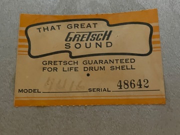 Selling with online payment: Gretsch 1970s Catalina drum set 