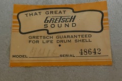 Selling with online payment: Gretsch 1970s Catalina drum set 