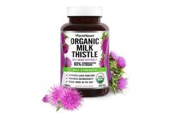 Bulk Lots: (50 bottles) FarmHaven Milk Thistle Capsules 11250 mg, 120 Vegeta