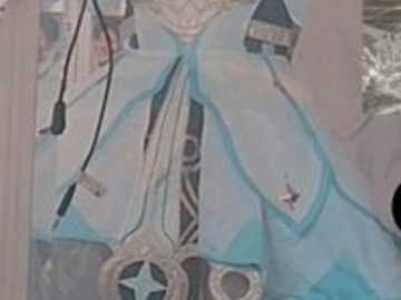 Selling with online payment: Genshin Impact Lumine Cosplay Dress SSR Size L new/unworn