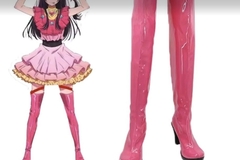 Selling with online payment: Ai Hoshino cosplay boots stiefel size 39 pink