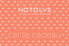 Vente: e-Carte cadeau Natalys (50€)