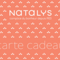 Vente: e-Carte cadeau Natalys (50€)