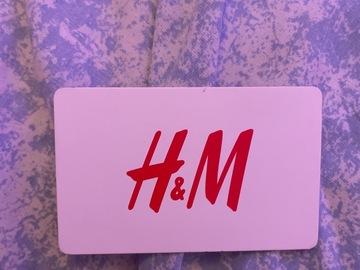 Vente: Carte cadeau H&M (40€)