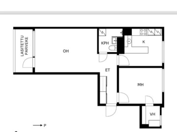 Annetaan vuokralle: Apartment in Olari