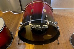 Selling with online payment: Pork Pie Percussion Drum Set w/ cases
