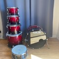 Selling with online payment: Pork Pie Percussion Drum Set w/ cases