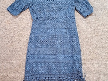 Selling: Duck egg blue lacey dress