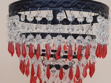 Vente: LUSTRE AVEC PAMPILLES