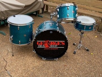 Selling with online payment: Tempo  4 pc drum set - vintage Japanese Sixties