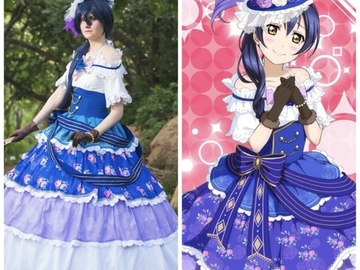 Selling with online payment: Ballgown Umi Sonoda Cosplay
