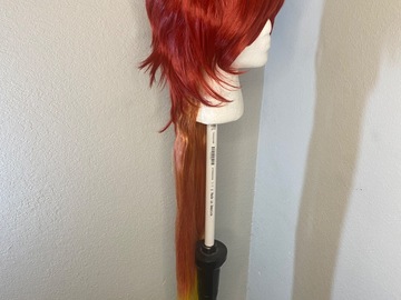 Selling with online payment: Red and Yellow Lucaille Wig