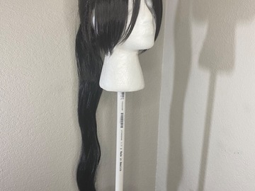 Selling with online payment: Black Ponytail Wig