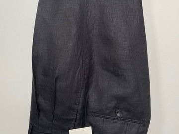 Selling with online payment: [EU] NWT Suitsupply black linen trousers, size w30