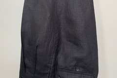 Selling with online payment: [EU] NWT Suitsupply black linen trousers, size w30