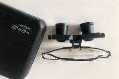 Nieuwe apparatuur: Heine loupe bril 2,5x