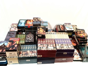 Bulk Lots: 178 VHS Cassettes NEW Collectibles Included Sets & 5 Volume Boxes
