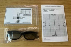 Selling with online payment: Wesson Fixation Disparity Card + Polarized Glasses