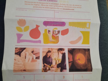 Vente: e-Carte cadeau Wecandoo (50€)