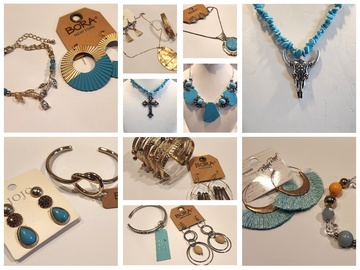 Bulk Lots: 65 Western & Turquoise Jewelry Lot"