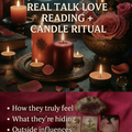 Selling: Thursday Special - Real Talk love reading + candle love spell 