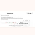 Vente: Chèque cadeau Château d’Adoménil - Hôtel 4* à Lunéville (350€)