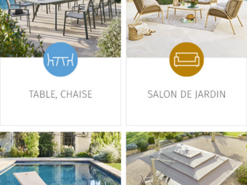 Vente: Bon d'achat HESPERIDE - mobilier jardin (742€)
