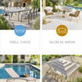 Vente: Bon d'achat HESPERIDE - mobilier jardin (742€)